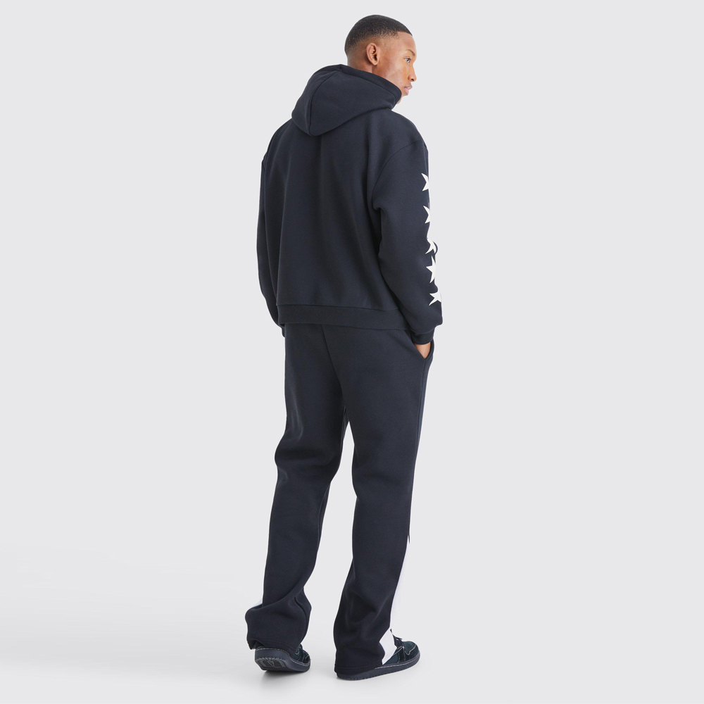 Oversized Boxy Varsity Gusset Tracksuit